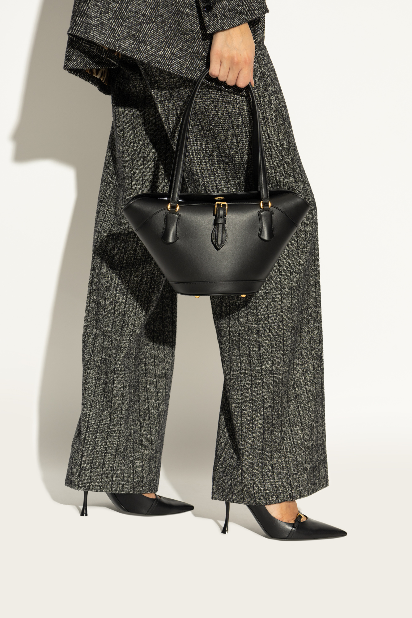 ショルダーバッグ・ポシェット Dolce & Gabbana BB7815 AK274 80999 Shoulder Bags black Black Leather shoulder bag Dolce & Gabbana - Vitkac Canada